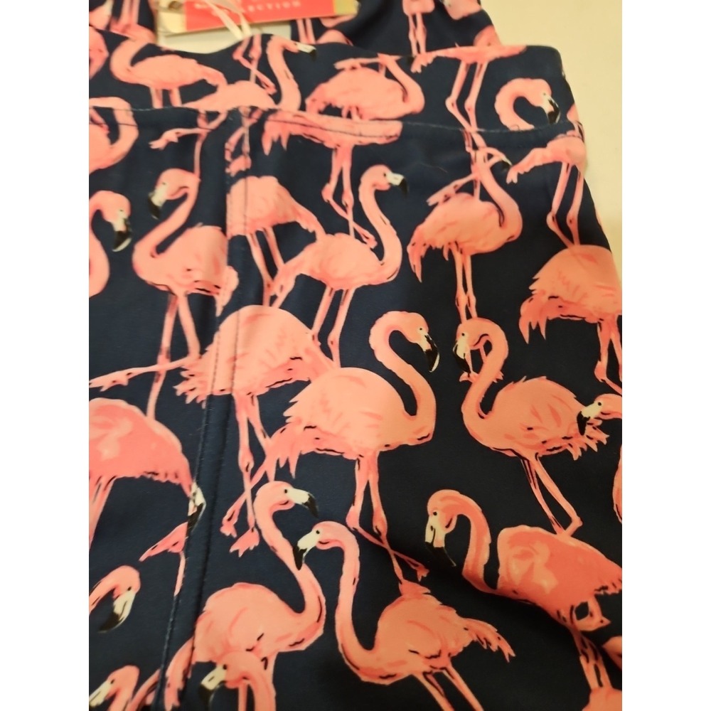 Simply Southern Flamingo Leggings Youth One Size (11"W x 24" Inseam) (1331) - Picture 2 of 8